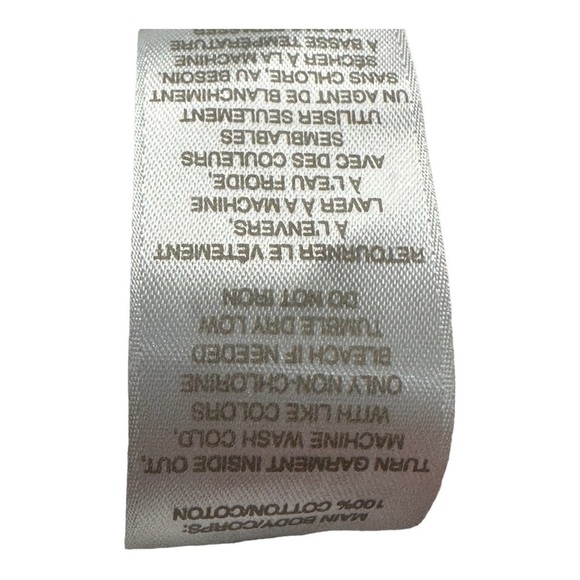 Z By Zella Front Twist White Long Sleeve Tee Size M - Picture 4 of 5